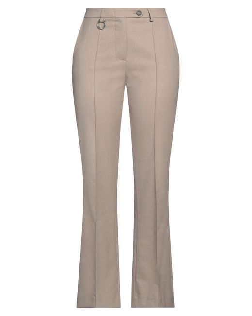 Tela Gray Pants Polyester, Virgin Wool, Elastane