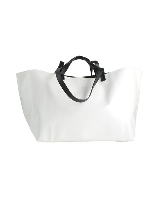 CAHU White Handbag