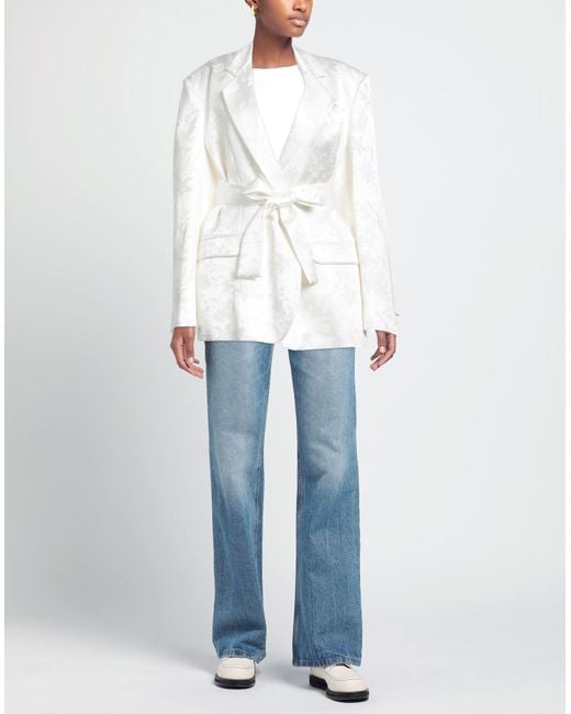 HEBE STUDIO White Blazer