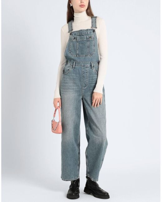 TOPSHOP Blue Overalls