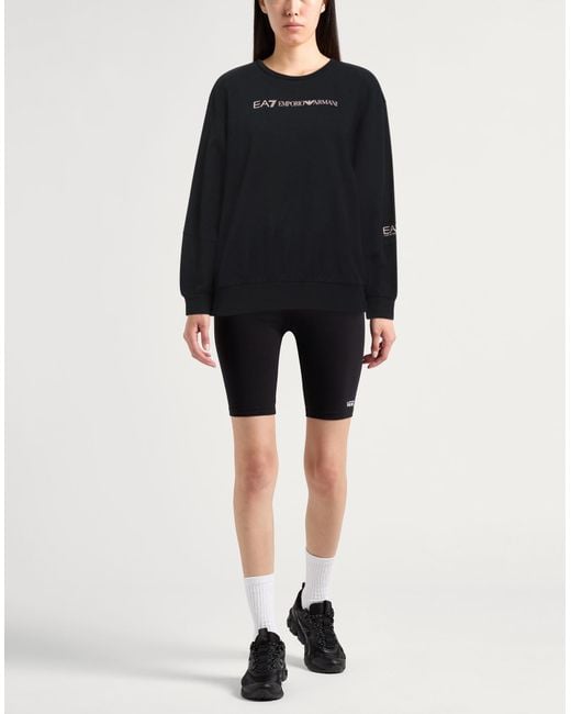EA7 Black Sweatshirts