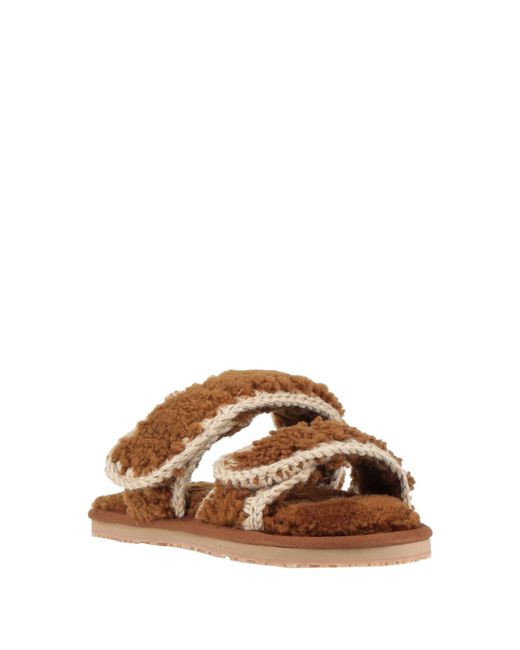 Mou Brown Sandals