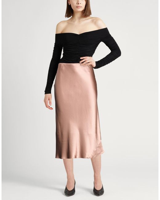 Dorothee Schumacher Pink Midi Skirt