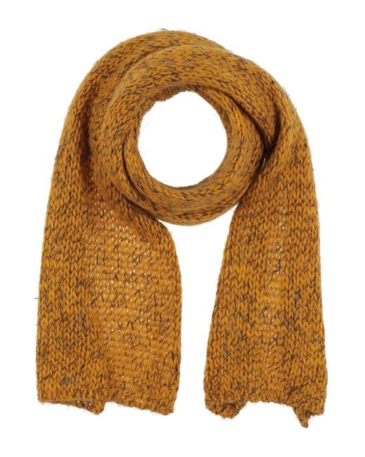 Cashmere Company Scarf in Yellow for Men Lyst