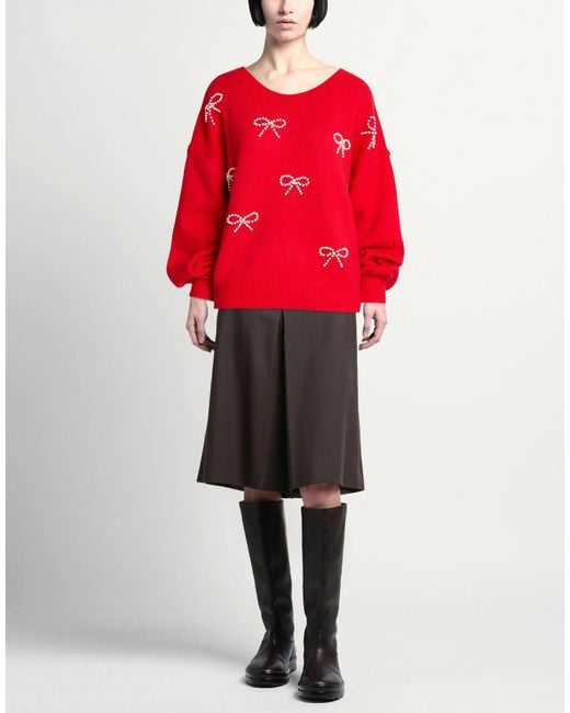 Fracomina Red Jumper