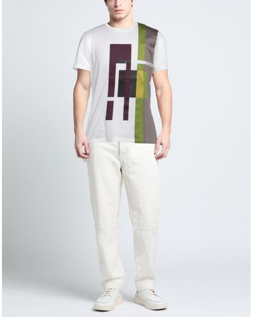 T-shirt Pal Zileri pour homme en coloris White
