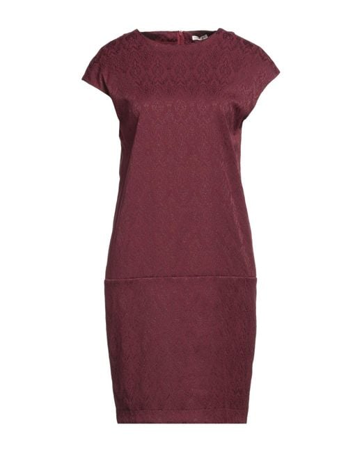 EMMA & GAIA Purple Midi-Kleid