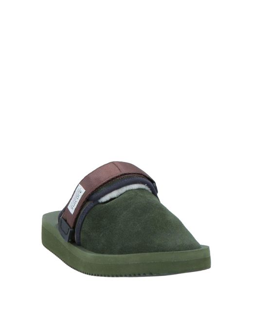 Suicoke Green Mules & Clogs for men