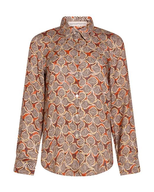 Camicettasnob Brown Shirt