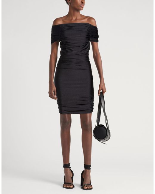 Coperni Black Mini Dress Polyamide, Elastane