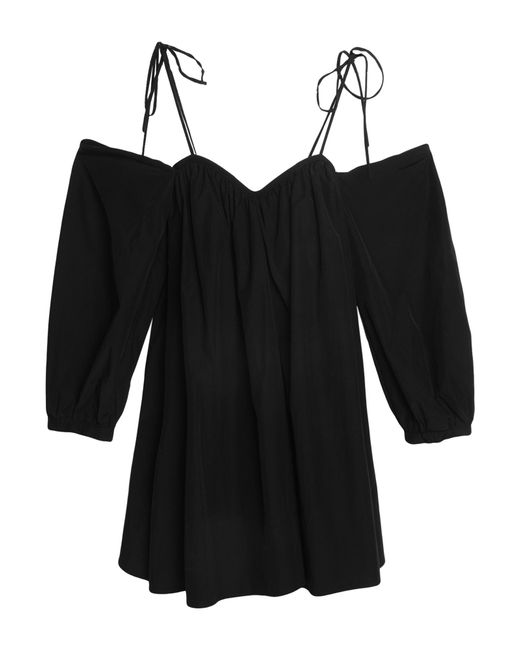 MSGM Black Mini Dress