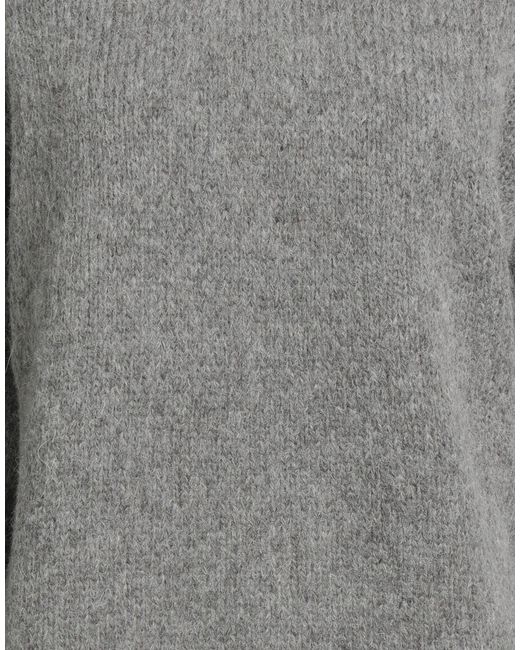Massimo Alba Gray Sweater Wool, Polyamide