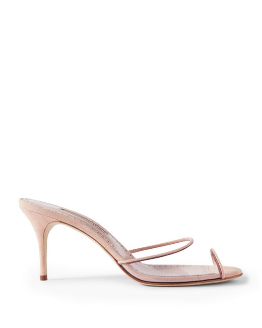 Manolo Blahnik Pink Sandale