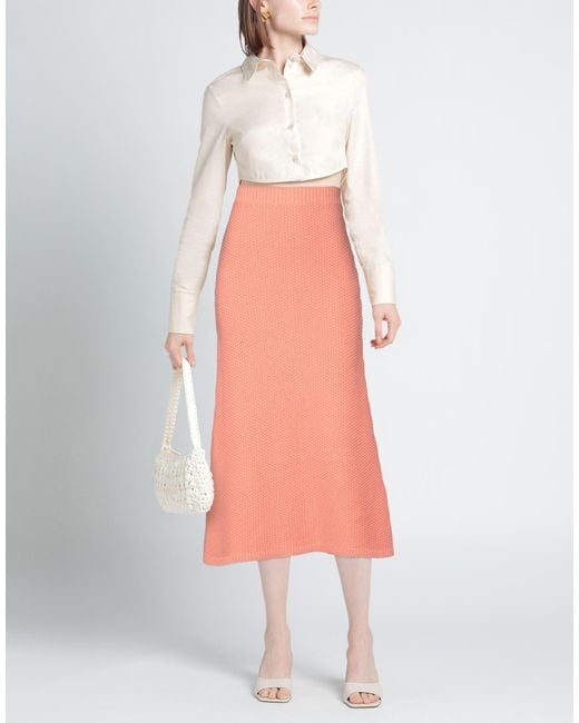 Chloé Pink Midi Skirt