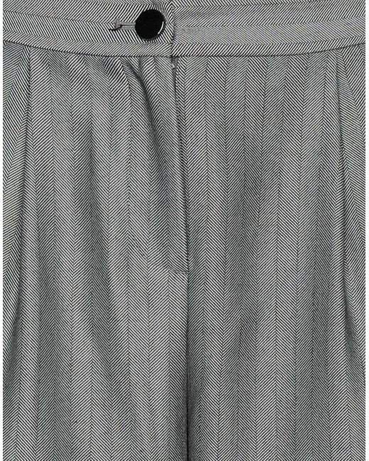 ARMANI EXCHANGE Gray Pants Polyester, Viscose, Wool