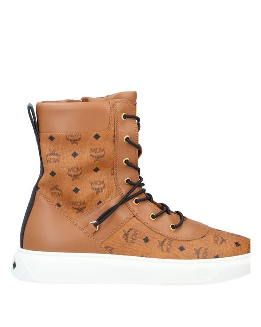 Bottines MCM pour homme en coloris Brown