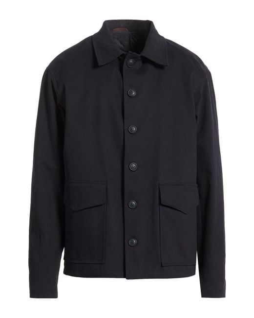 Exte Black Jacket Cotton, Elastane for men