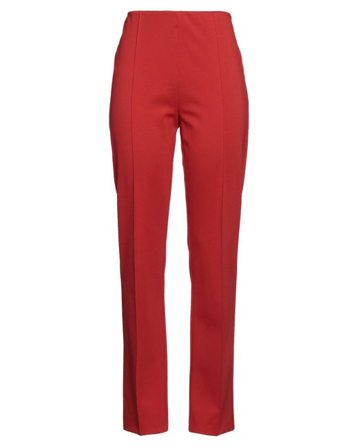 Pantalon Caractere en coloris Red