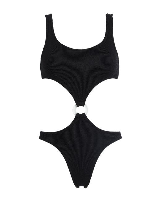 Reina Olga Black One-piece Swimsuit