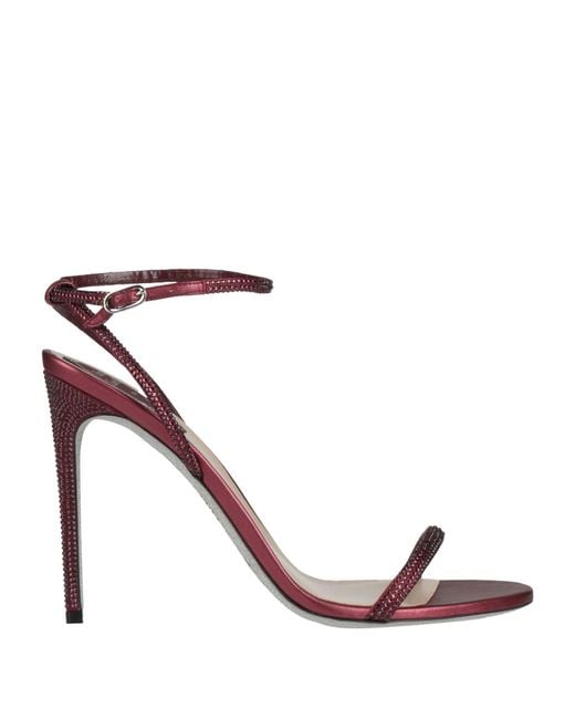 Rene Caovilla Pink Sandals