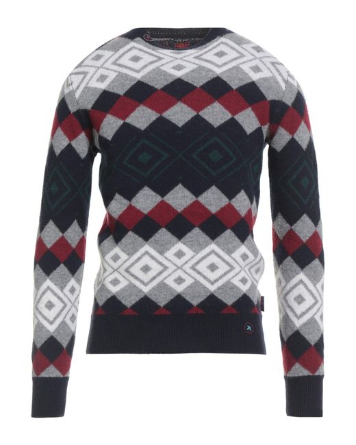 Bob Blue Sweater Wool for men