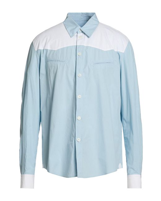 Paul & Joe Blue Shirt Cotton for men