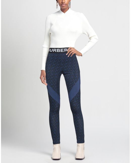 Burberry Leggings in Blue