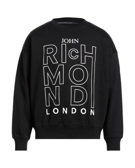 John Richmond Black Sweatshirts for men