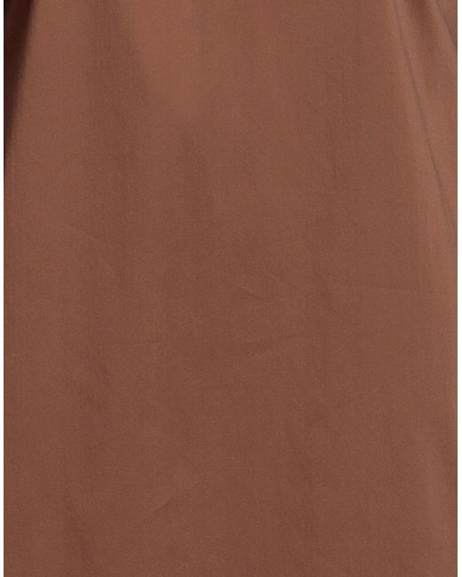 Biancoghiaccio Brown Mini Dress