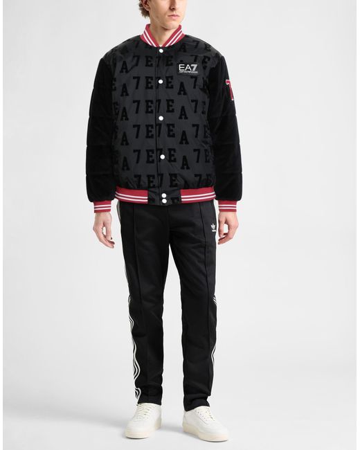 EA7 Black Jackets for men