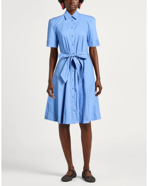 Ralph Lauren Blue Midi Dress