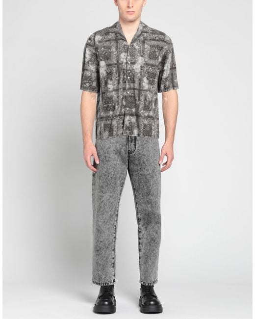 Officine Generale Gray Shirt for men