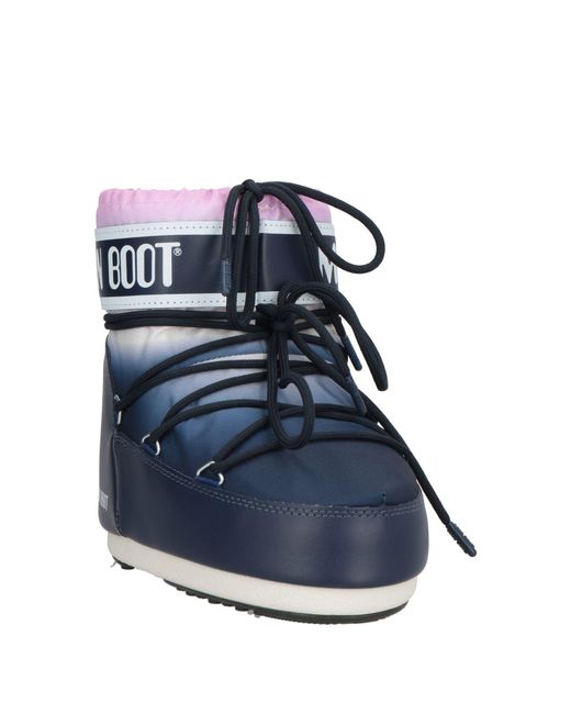 Moon Boot Blue Stiefelette