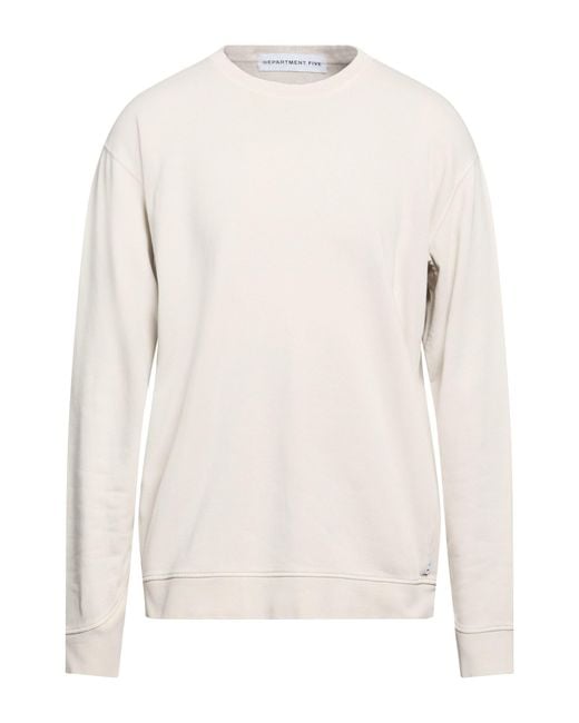Department 5 White Sweatshirts for men