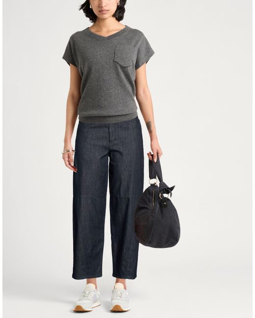Max Mara Blue Jeans Cotton, Kapok Fibre