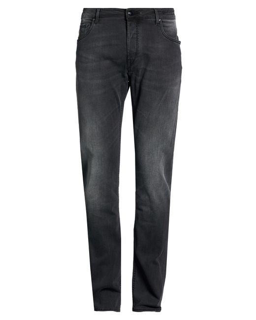Hand Picked Gray Jeans Cotton, Elastomultiester, Elastane for men