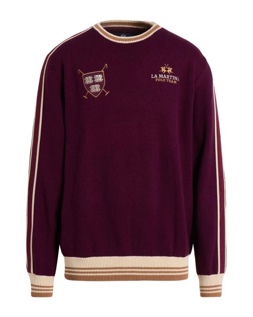 Pullover La Martina pour homme en coloris Purple