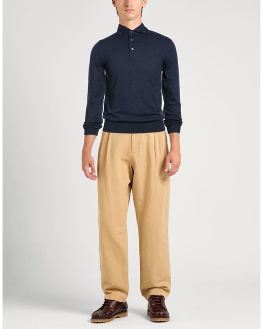 Gran Sasso Blue Jumper for men