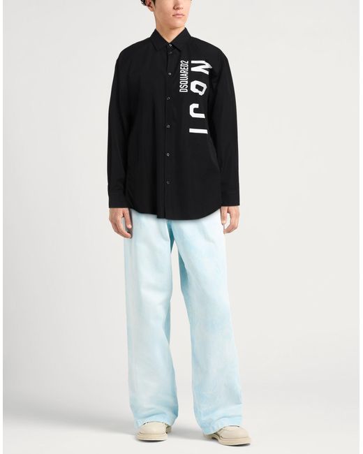 Camisa DSquared² de hombre de color Black
