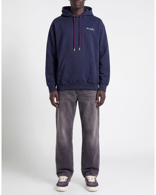 FAMILY FIRST Blue Midnight Sweatshirt Cotton for men