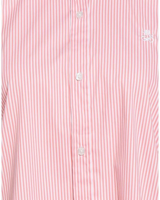 HUGO Pink Shirts
