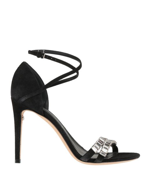 Ferragamo Black Sandals Kidskin