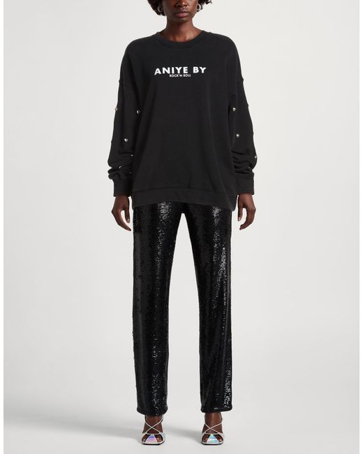 Aniye By Black Sweatshirt Cotton