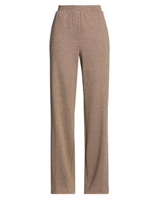 Weekend by Maxmara Natural Light Pants Polyester, Cotton, Wool, Viscose, Elastane