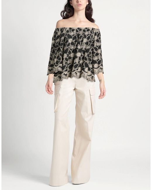 HOPE SKY Black Top Cotton, Polyester