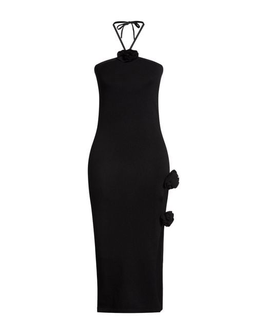 No Secrets Black Midi Dresses