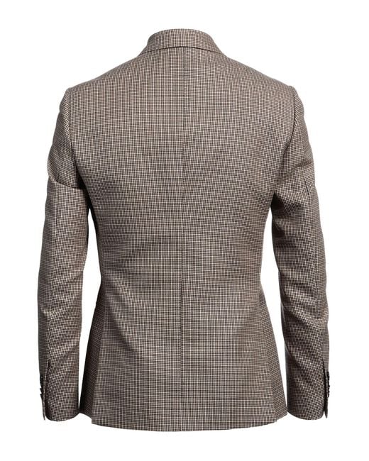 Lardini Brown Blazer Wool for men