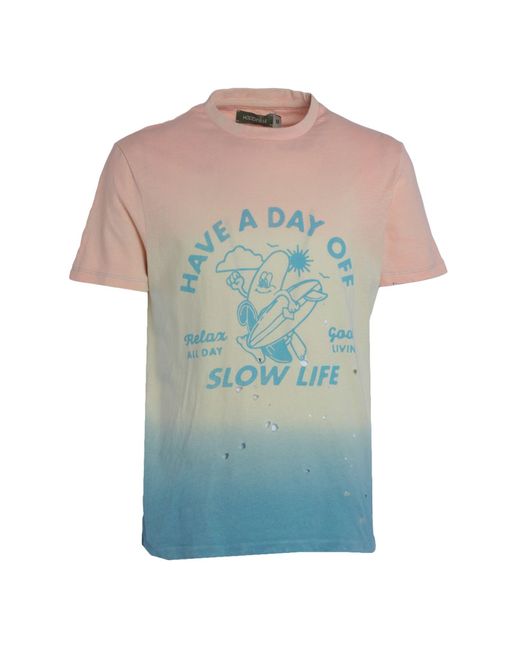 Happiness Blue T-shirt for men