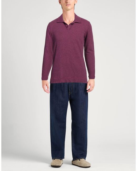 Massimo Alba Pullover in Purple für Herren