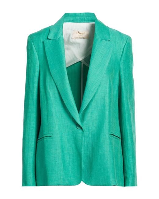 Kaos Green Blazers